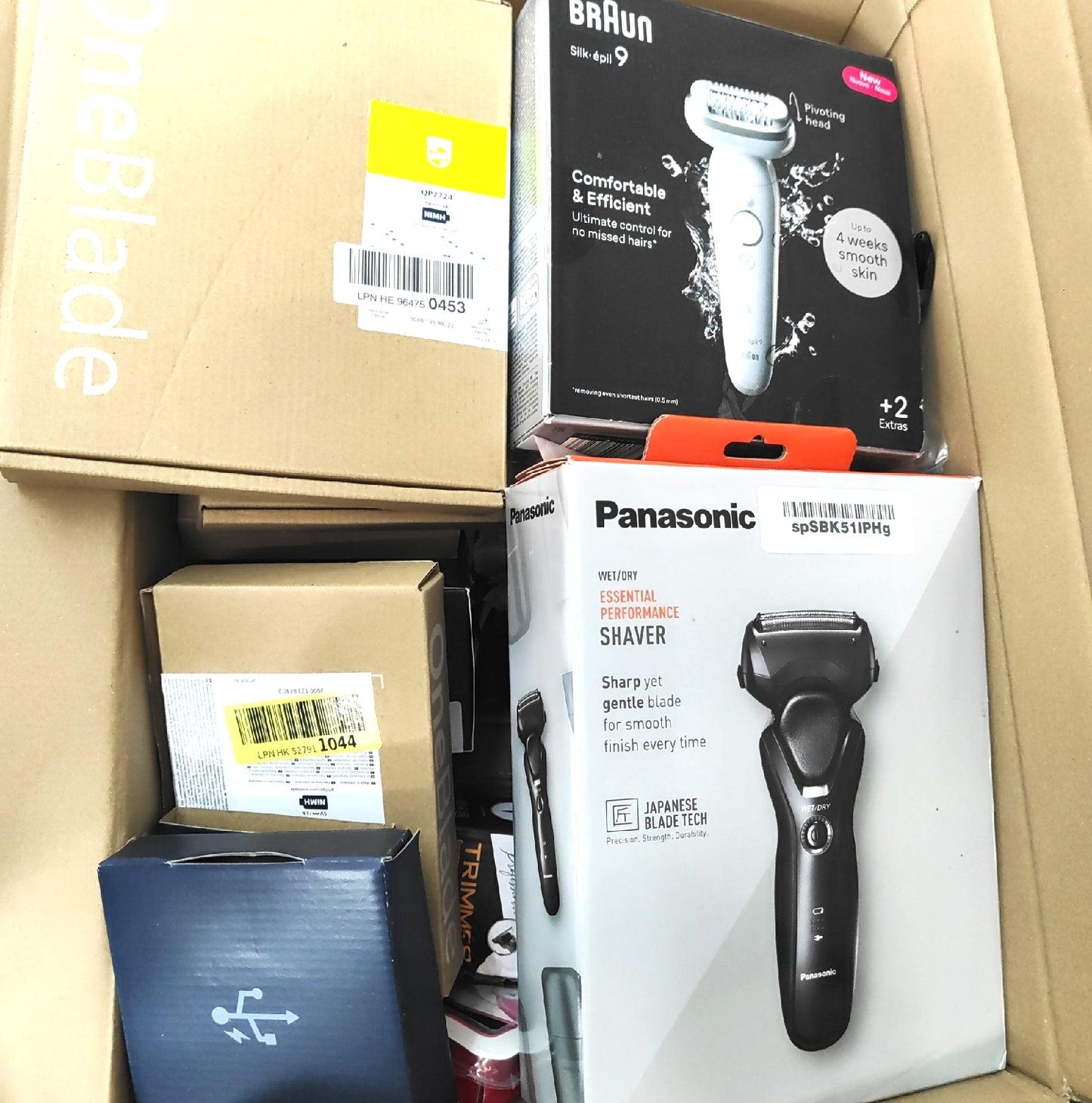 Trimmer Rasierer Haarschneider Haargeräte Shaver Braun Phillips Panasonic defekt für Bastler