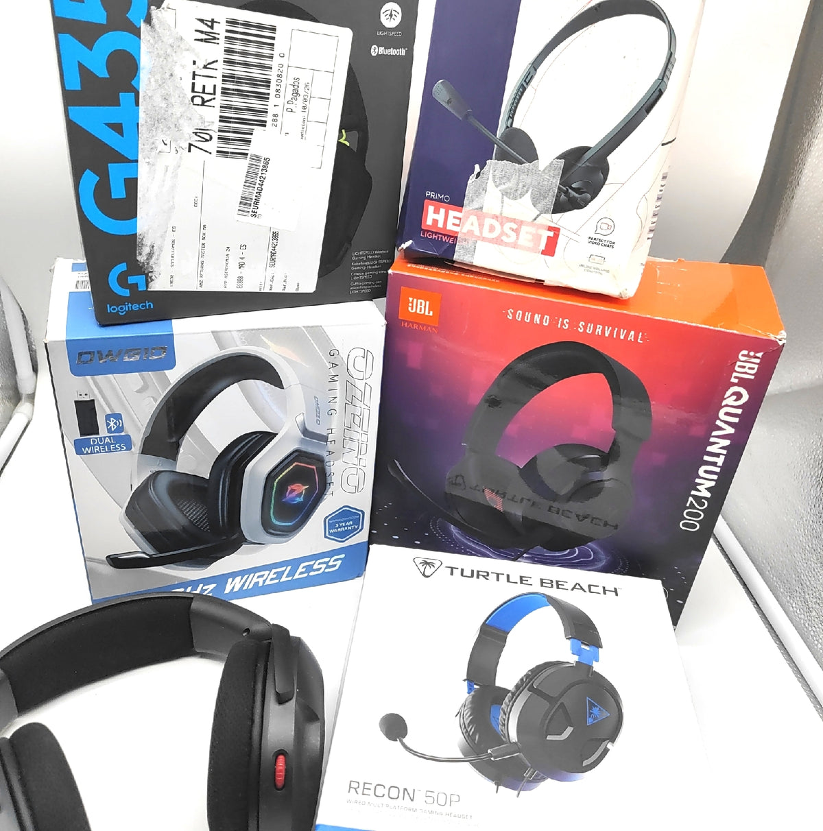 Logitech Headsets Kopfhörer Bastler Turtle Defekt Reparatur Ersatzteil