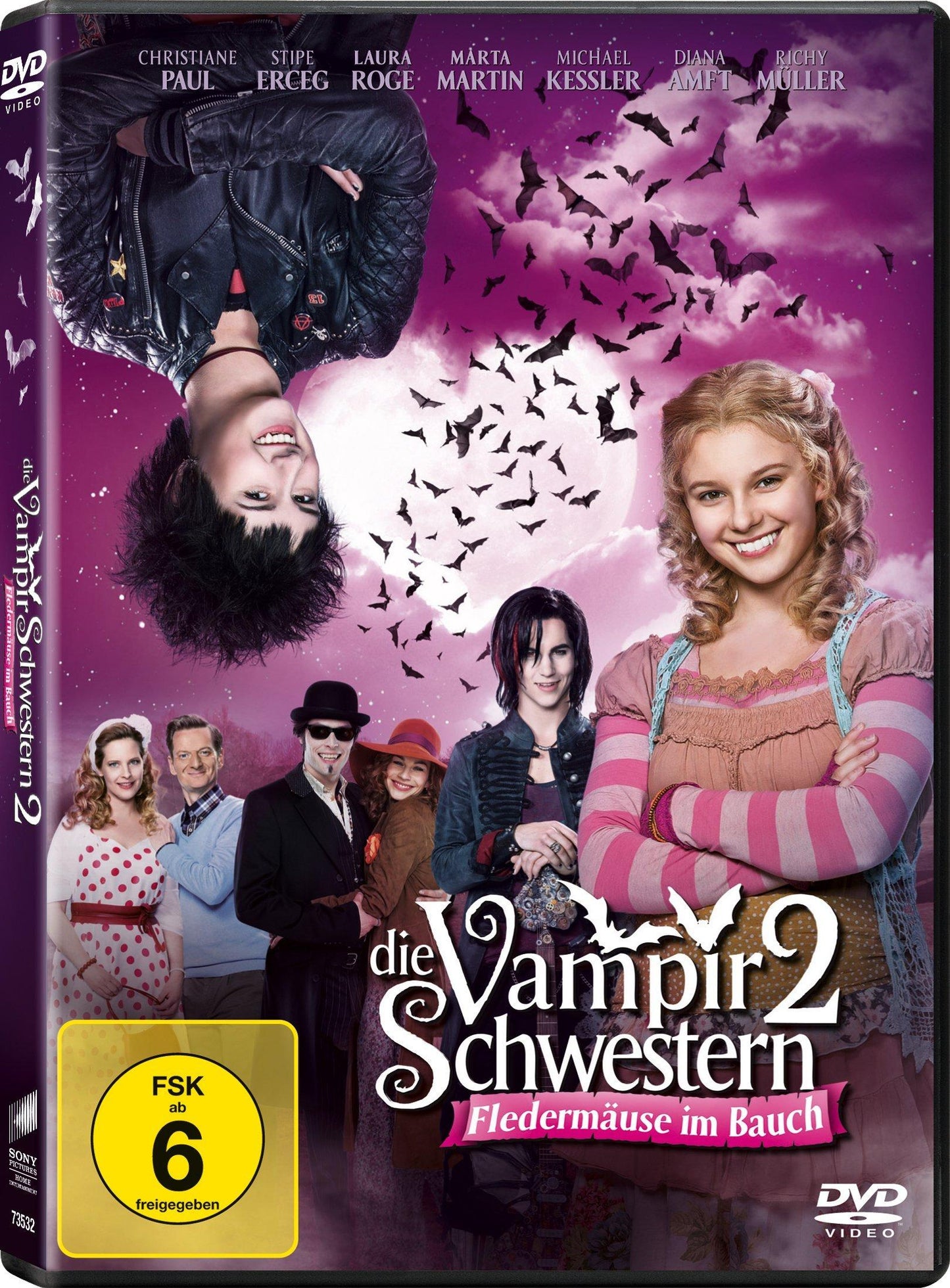 Die Vampirschwestern 2 - Fledermäuse im Bauch (DVD)