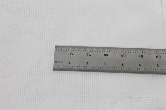 Starrett Maßstab Messlineal Werkzeug CH416R 72 Zoll schwerer Federstahl langlebig präzise