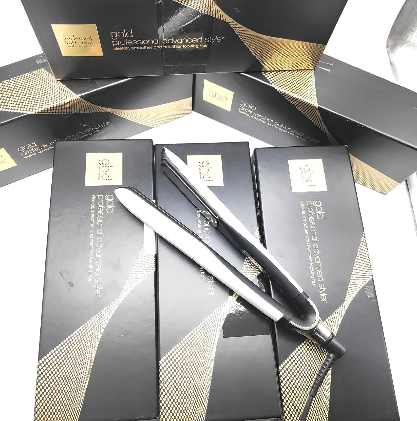 GHD professional advanced Styler Glätteisen Haarglätter Set defekt für Bastler