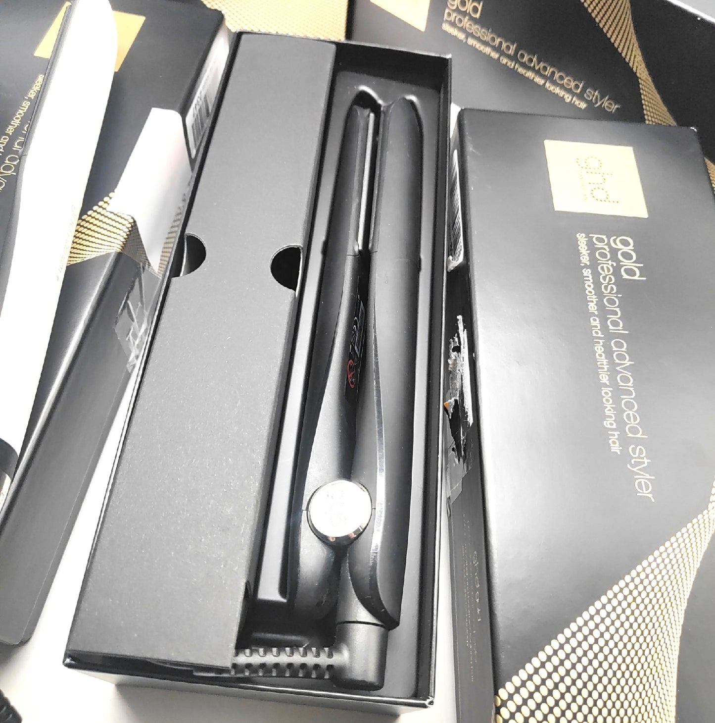 GHD professional advanced Styler Glätteisen Haarglätter Set defekt für Bastler