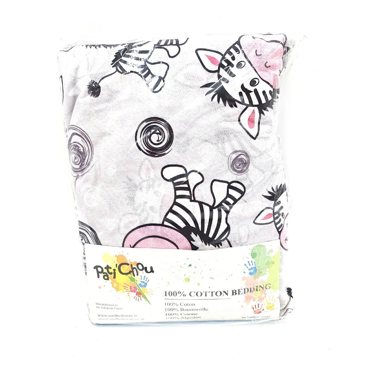 Zebra Kinder Baumwolle Spannbettuch Matratzen Schutzbezug Tierwäsche