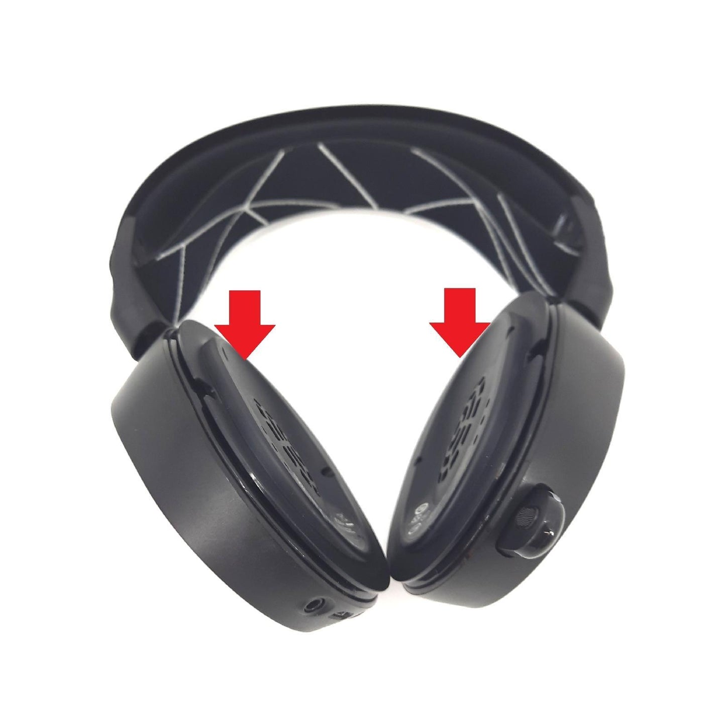 SteelSeries Arctis 9 Dual kabelloses Gaming Headset Ohrpolster fehlen