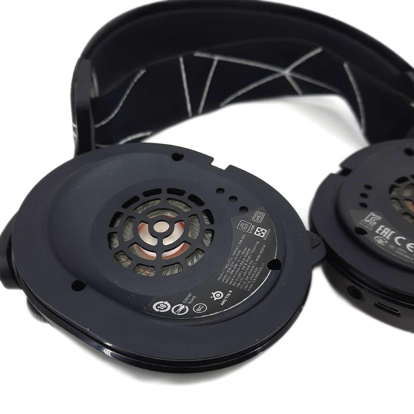 SteelSeries Arctis 9 Dual kabelloses Gaming Headset ohne Ohrpolster
