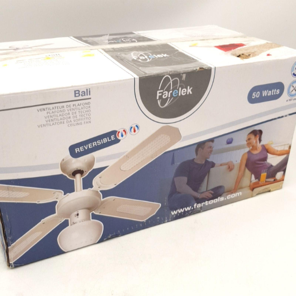 Farelek Deckenventilator Ventilatoren und Gebläse Bali 112420 leistungsstark