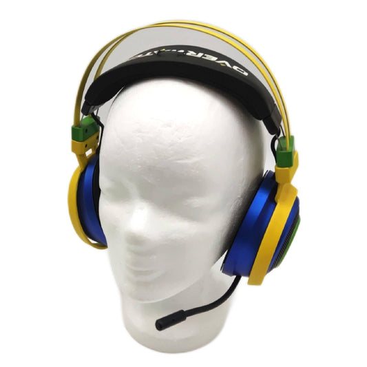 Razer Nari Ultimate Overwatch Lucio Edition Kabellos Ohne Dongle Ohrpolster beschädigt
