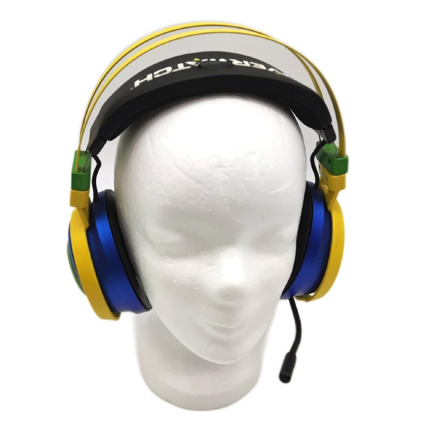 Razer Nari Ultimate Overwatch Lucio Edition Kabellos Ohne Dongle Ohrpolster beschädigt
