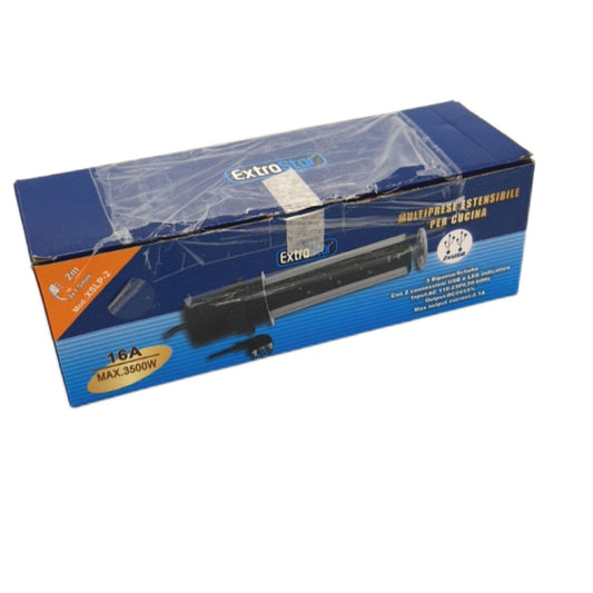 EXTRASTAR Schreibtischstecker Büro Zubehör Modell 2 USB Italienische Steckdosen Praktisch