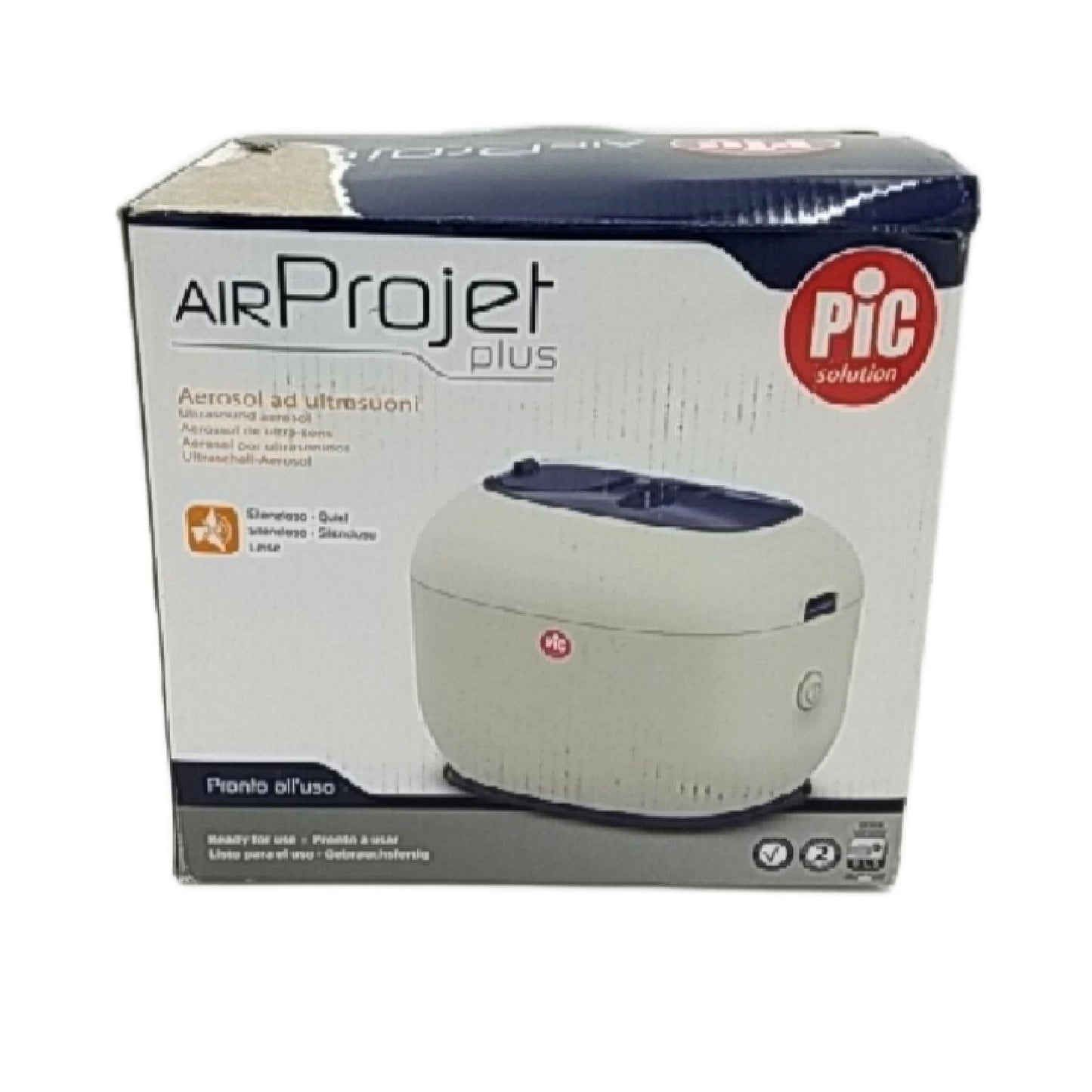 Pic Solution Airprojet Plus -- Aerosolgerät Medizinische Inhalation Tasche Lampe Salve