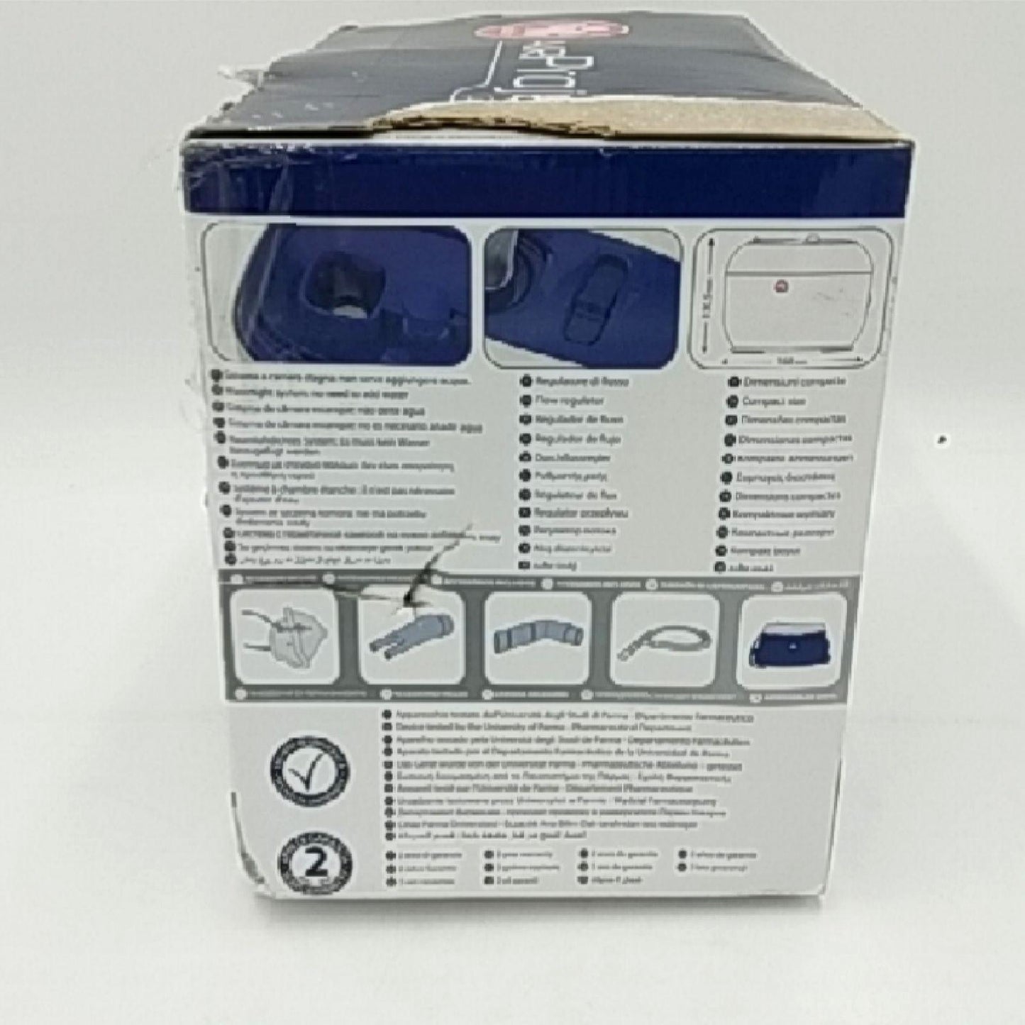 Pic Solution Airprojet Plus -- Aerosolgerät Medizinische Inhalation Tasche Lampe Salve