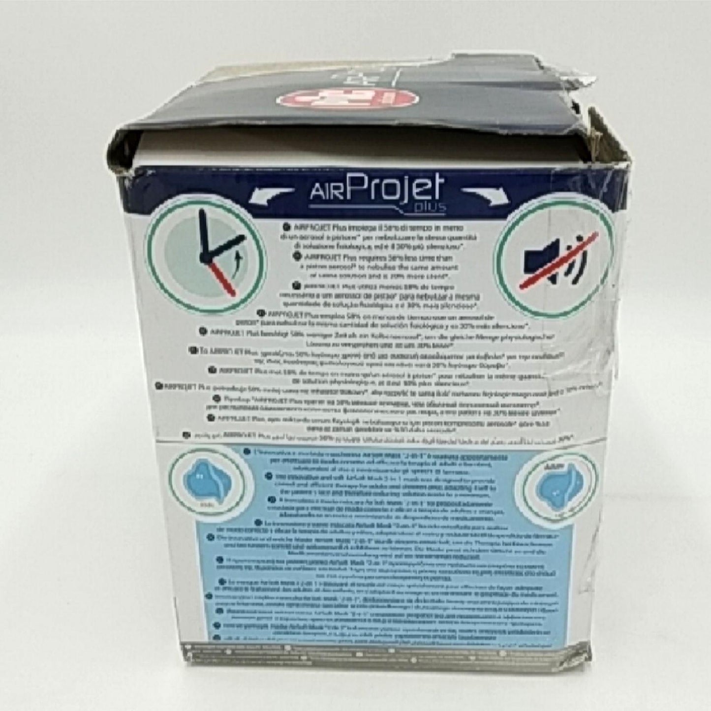 Pic Solution Airprojet Plus -- Aerosolgerät Medizinische Inhalation Tasche Lampe Salve
