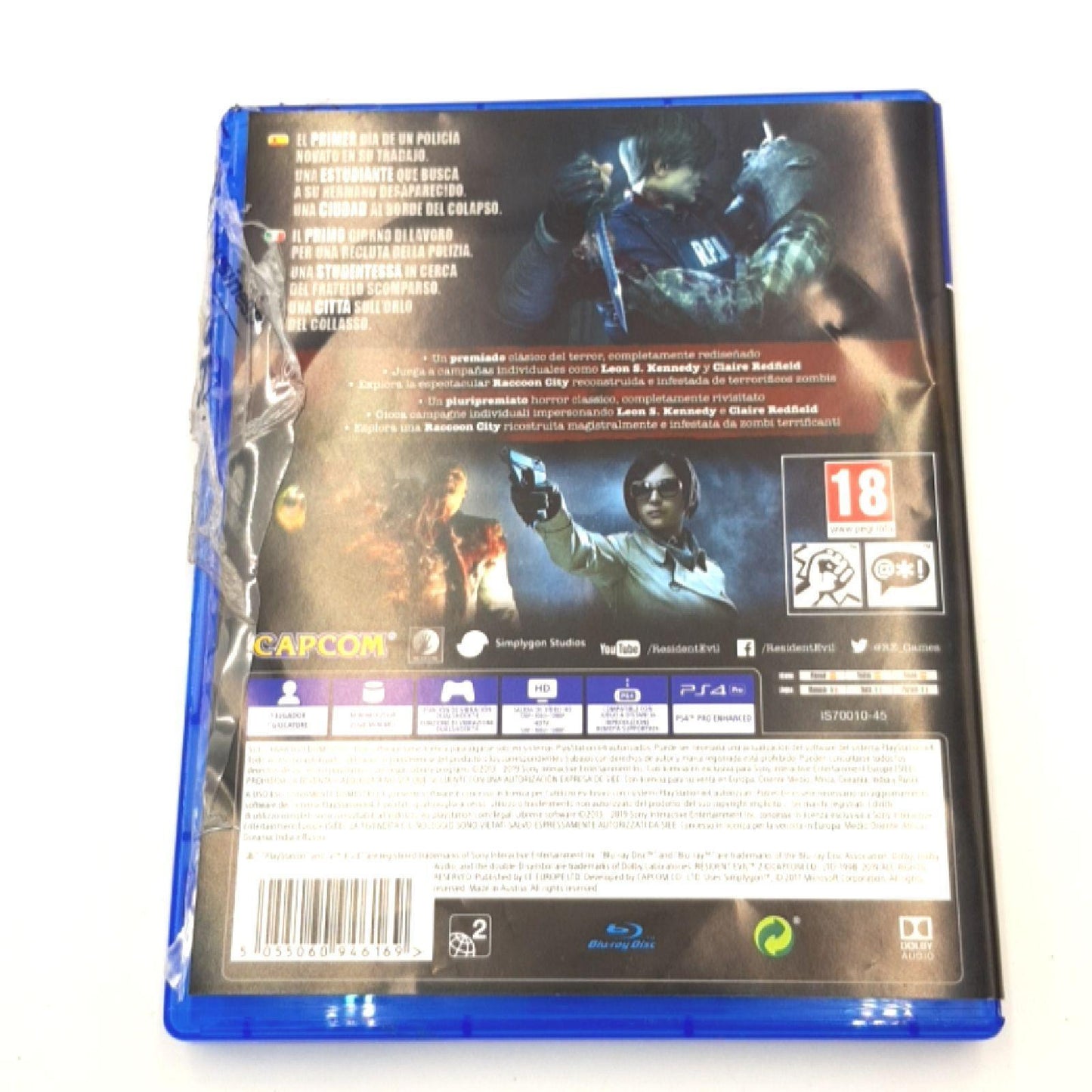 Resident Evil Spiel Playstation4 Games Resident Evil 2 Bonus Inklusive Entertainment Spannung Klassiker