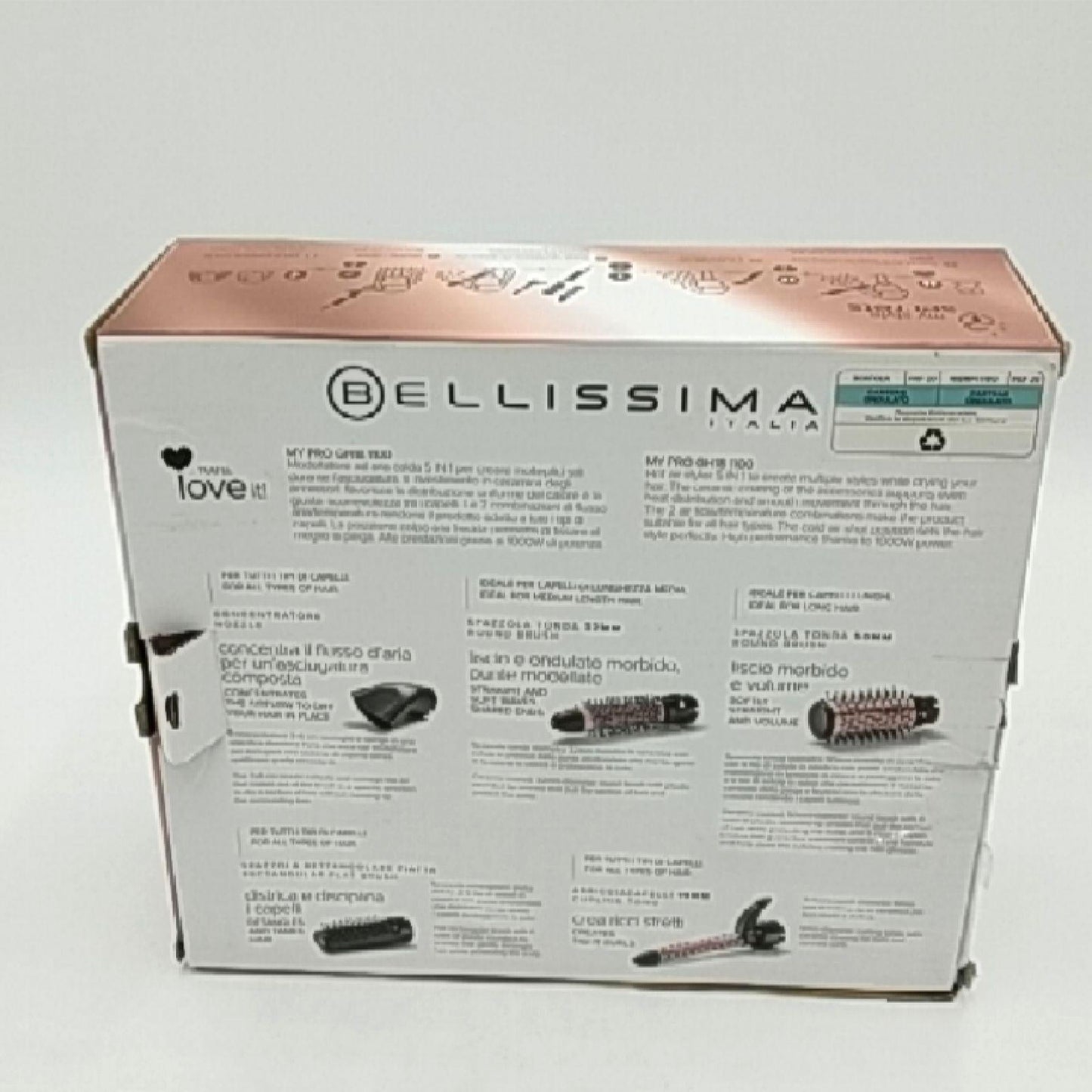 Bellissima Heissluft Modellierstab Haarpflege My Pro GH18 1100 Styling