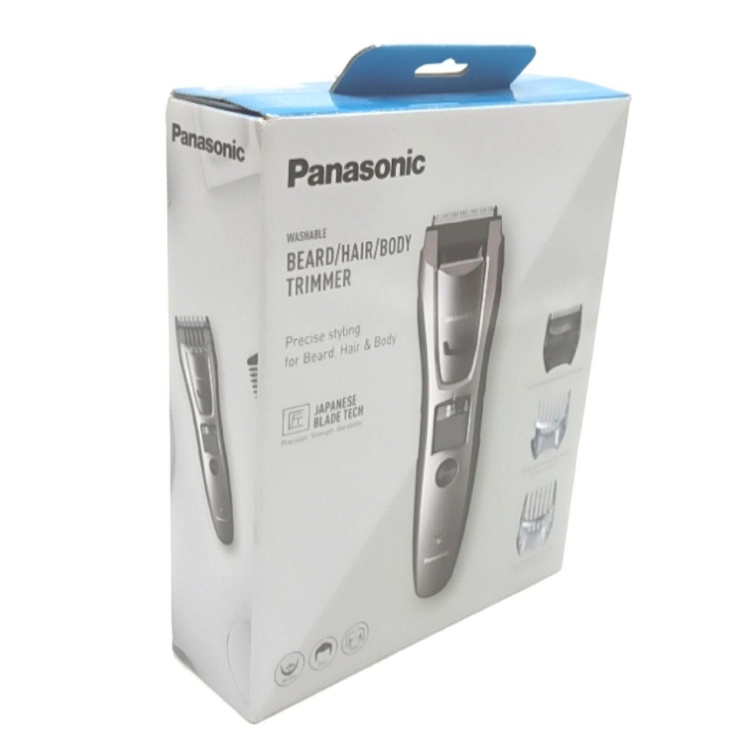 Panasonic Haarschneider Bartschneider Körperpflege Präzisionstrimmer Dunkelsilber Pflege