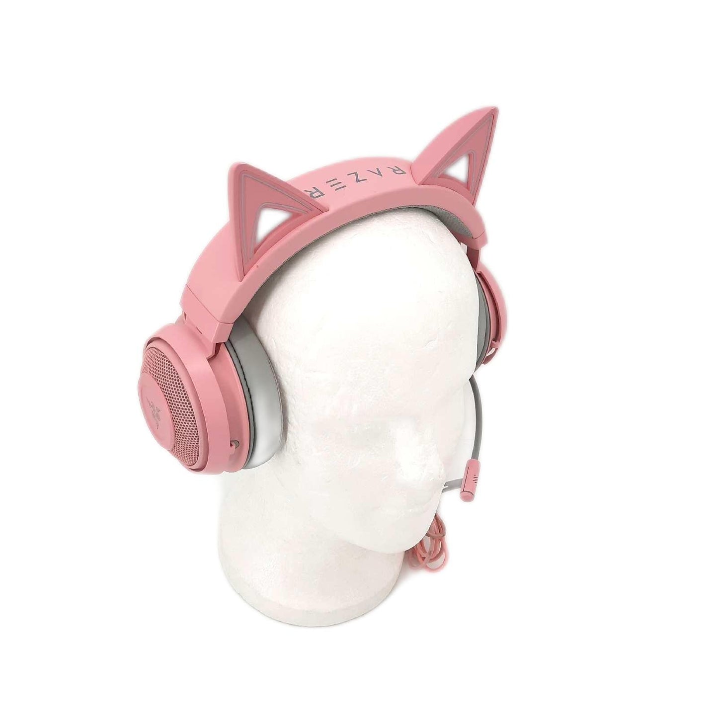 Razer Kraken Kitty Edition Gaming Headset Katzenohr USB Gaming Headset Chrom TierischQPushButton