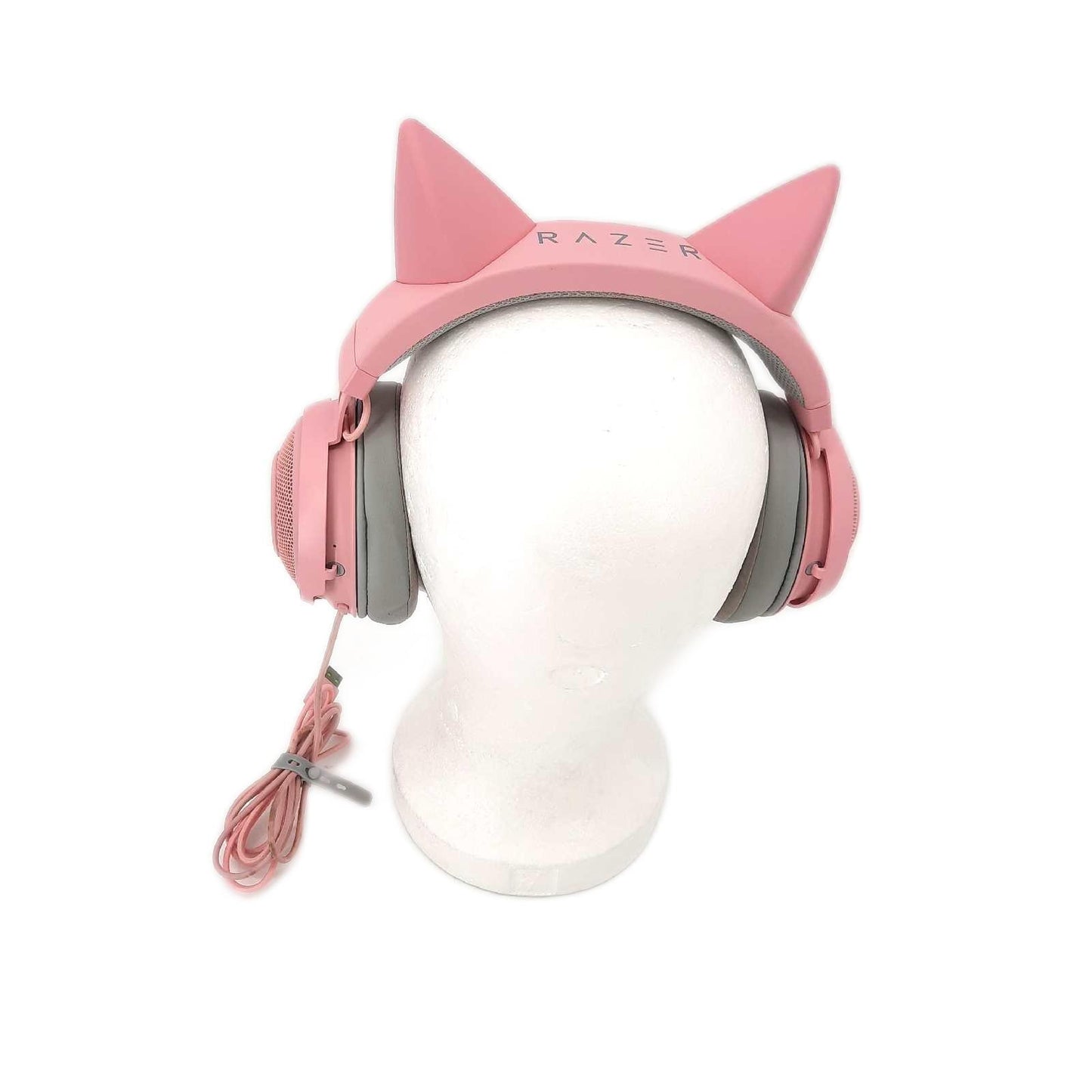 Razer Kraken Kitty Edition Gaming Headset Katzenohr USB Gaming Headset Chrom TierischQPushButton