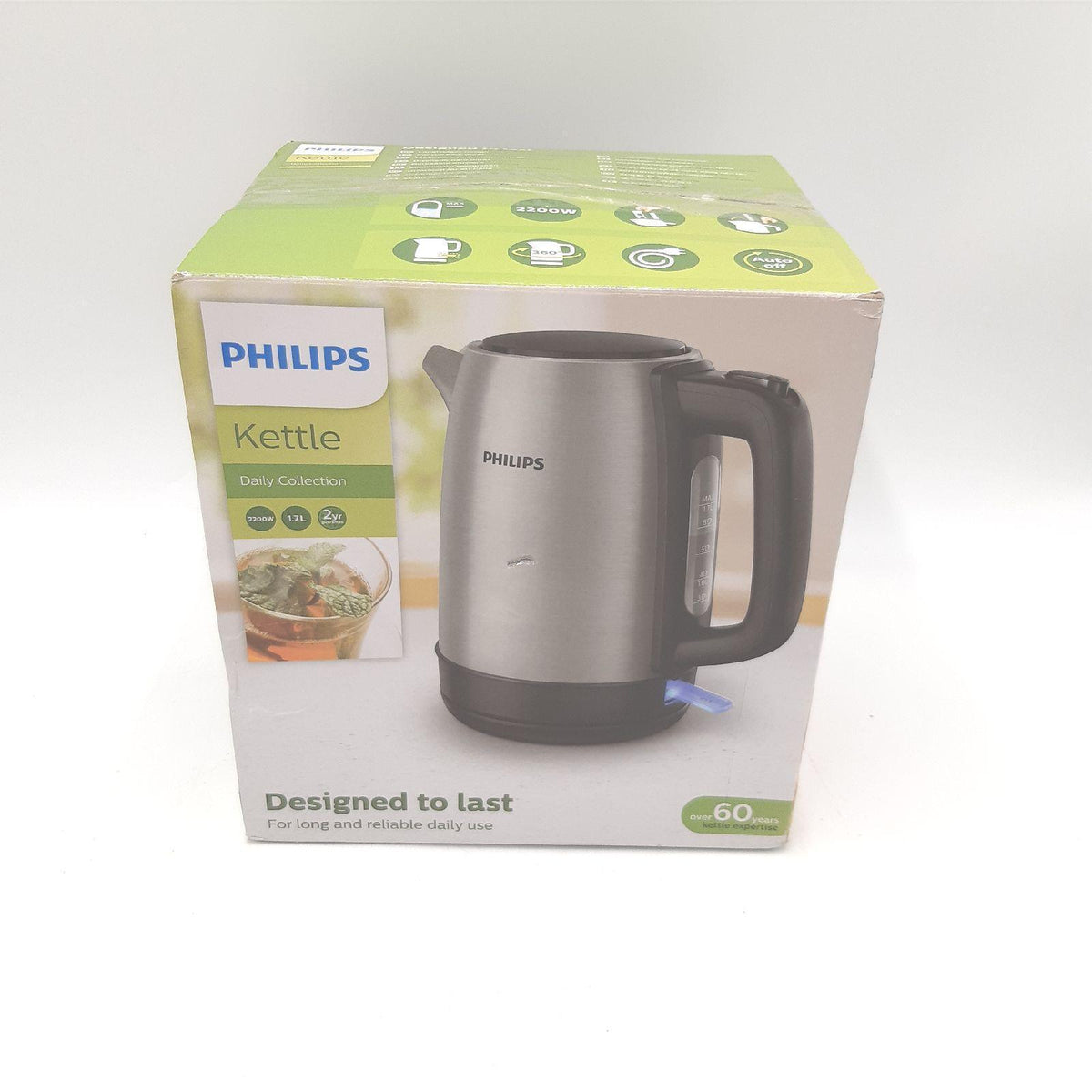 Philips Wasserkocher Küchengeräte Collection 17 Liter 2200 W Edelstahl modern funktion