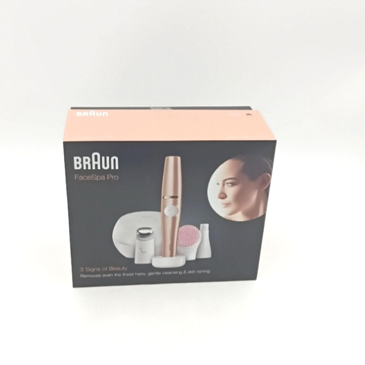 Braun Gesichtsepilierer Beauty Set Gesichtspflege FaceSpa Pro gründliche Reinigung Erfahrung