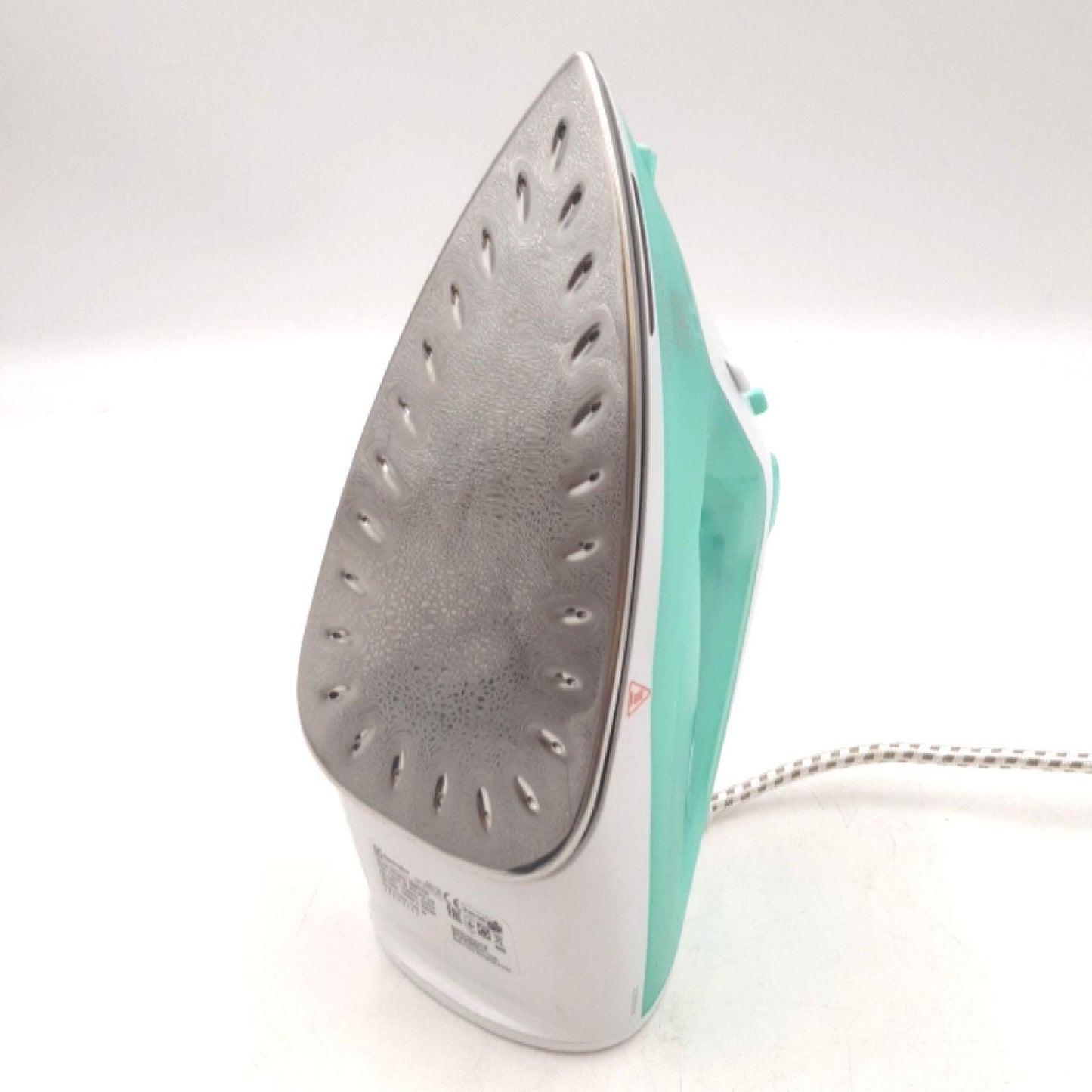 Electrolux edb1720 – Bügeleisen (vapor-seco Bügeleisen, Bügelsohle Edelstahl, 1,95 m, 80 g/min, Mint Colour, weiß, 30 g/min)