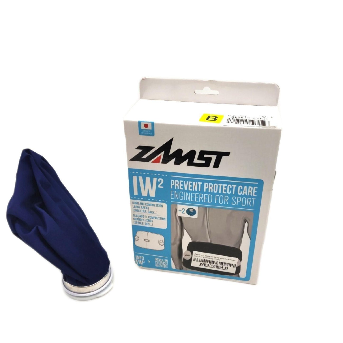 Zamst IW-2 Kühlbandage, Einheitsgröße, Schwarz