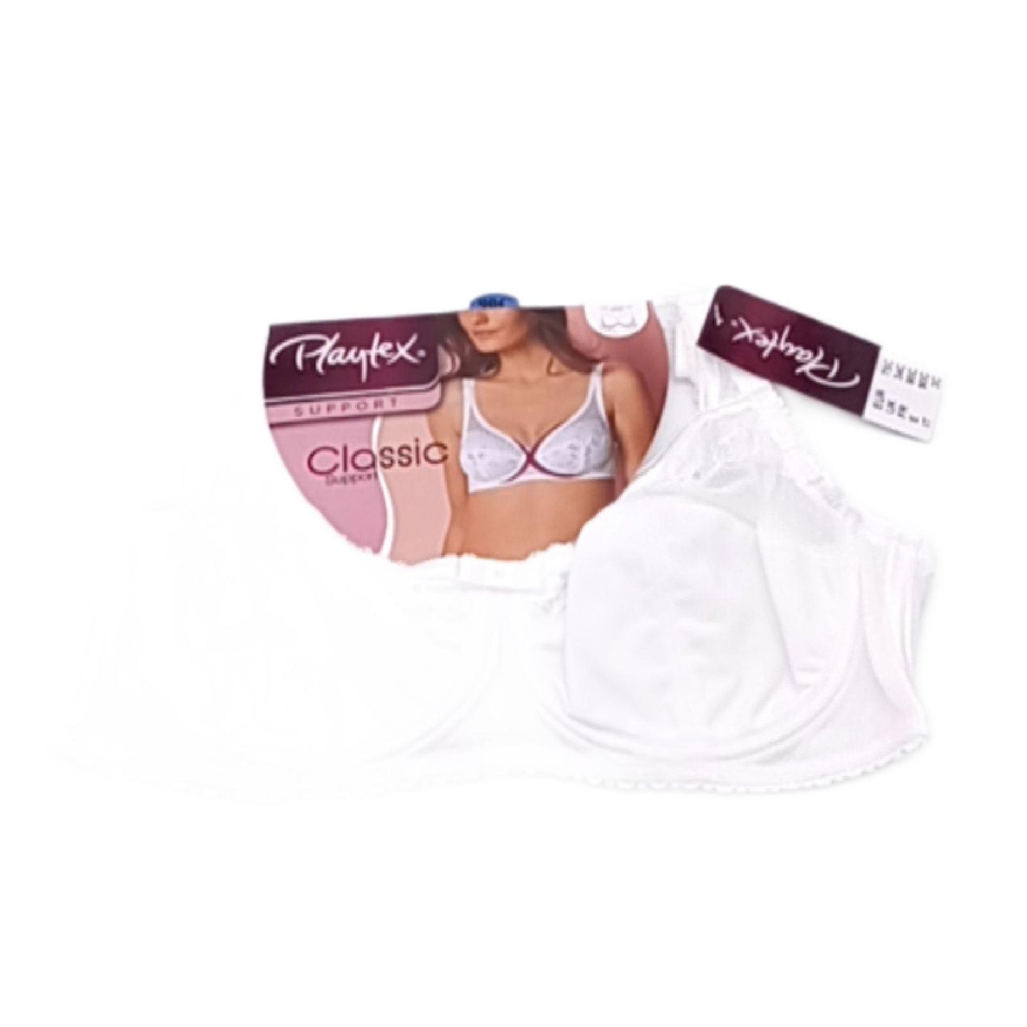 Playtex BH Frau Klassik Micro Support Bügel BH x1 Weiß 75C Weib ;CyberMontag