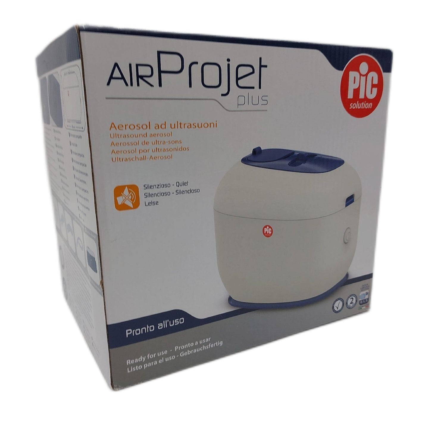Pic Solution Airprojet Plus -- Aerosolgerät Medizinische Inhalation Tasche Lampe Salve