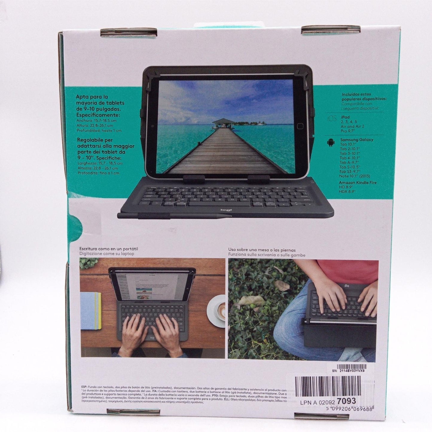 Logitech Universal Folio - ITA QWERTY