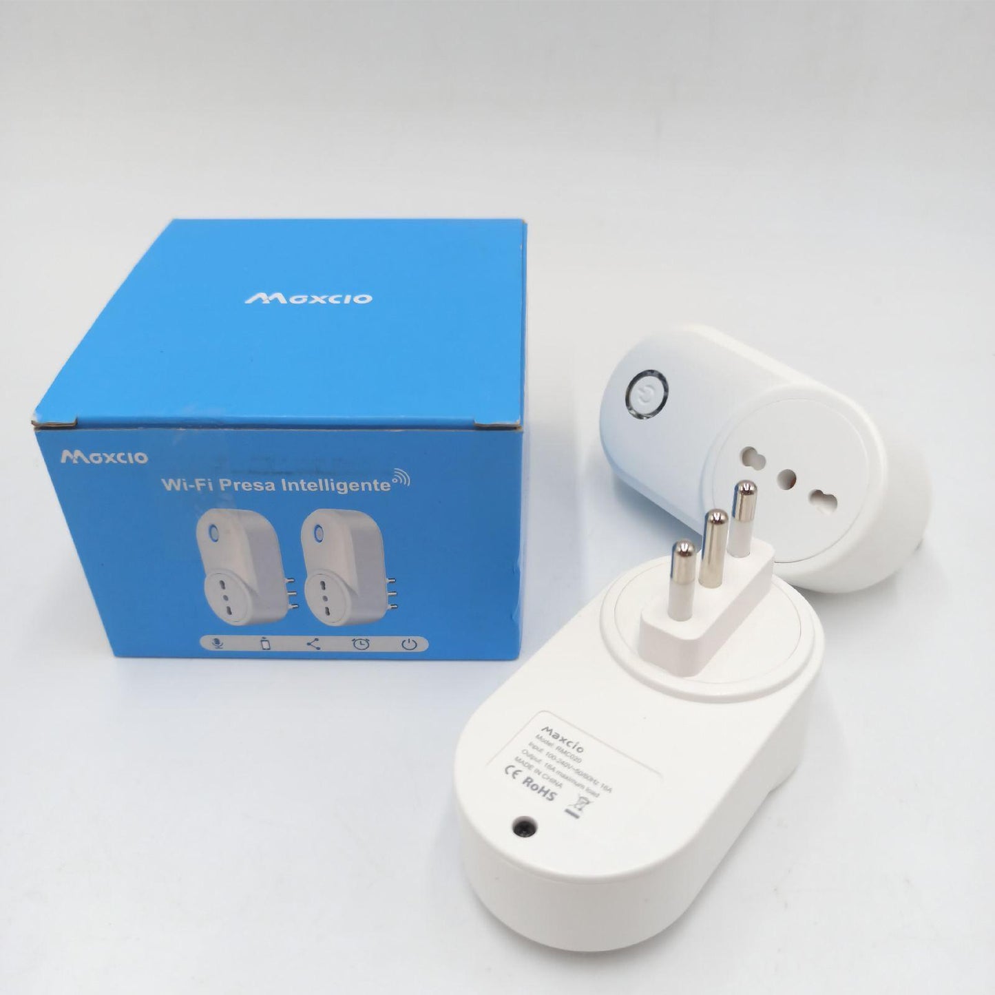 Maxcio Smart Plug Steckdose Smart Home IT Energie Steuerung WLAN Timer App Steuerung