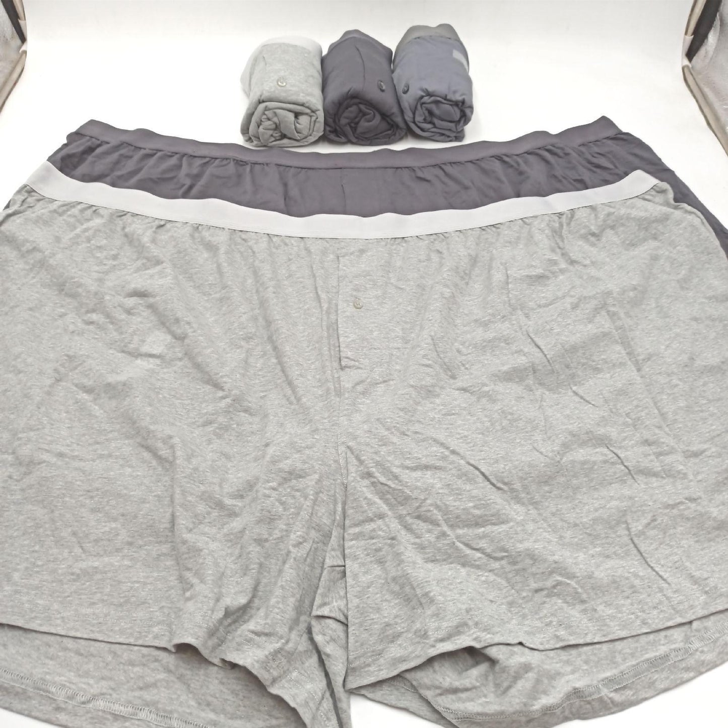 Amazon Essentials Herren Boxershorts Unterwäsche Große Größen 6XL Baumwolle Komfort 5er