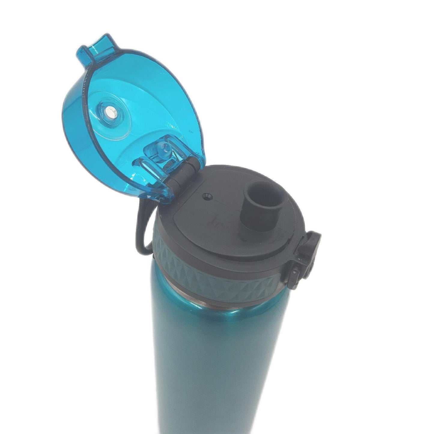 Ion8 Auslaufsichere Schlanke Trinkflasche Edelstahl 600ml 20oz Türkis Running (13,89)