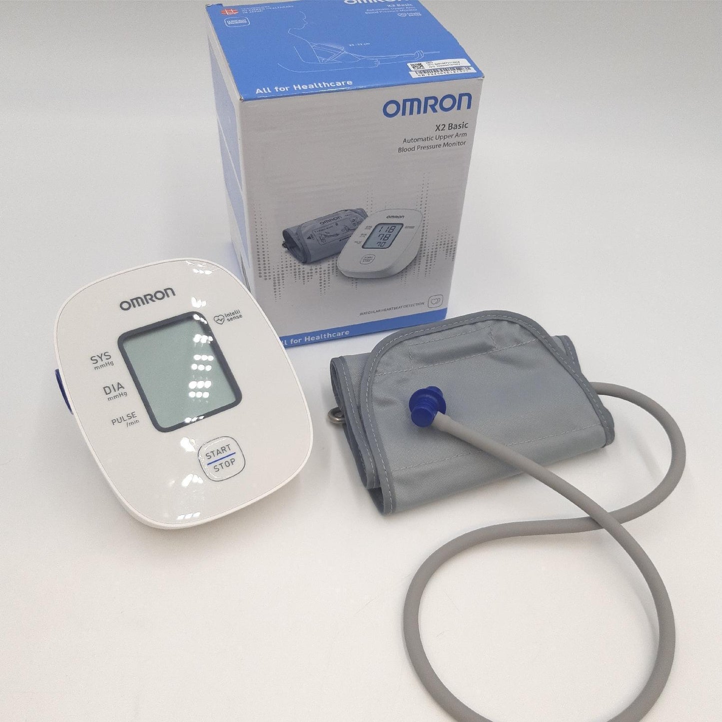 OMRON X2 Blutdruck Monitor Oberarm Digitale Herzschlag Puls Überwachung Health