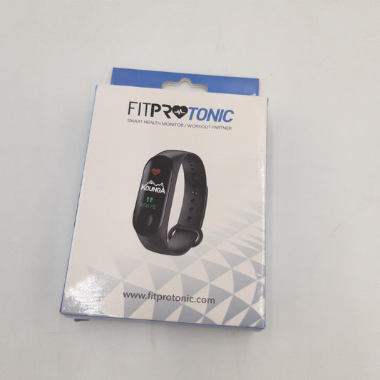 Kounga Fitness Armband Gesundheitsgeräte FitPro Tonic Aktivitätstracker Herzfrequenz Kalorien Schlaf Tracking