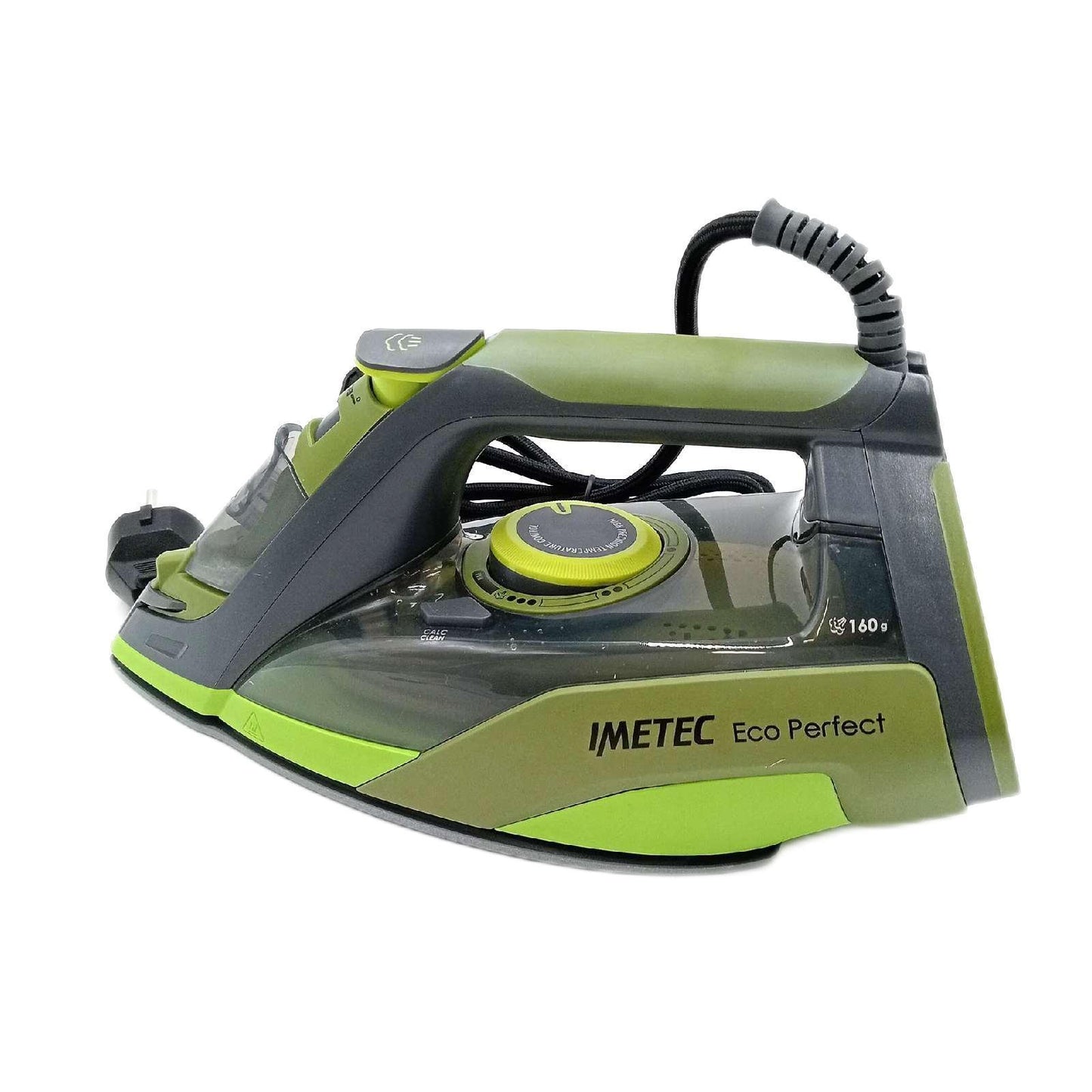 Imetec Eco Perfect Dampfbügeleisen, hervorragende Ergebnisse mit -0.35 Wasserverbrauch und -0.25 Energieverbrauch, Pro Ceramic beschichtete Sohle, dreifacher Kalkschutz, 2400 W