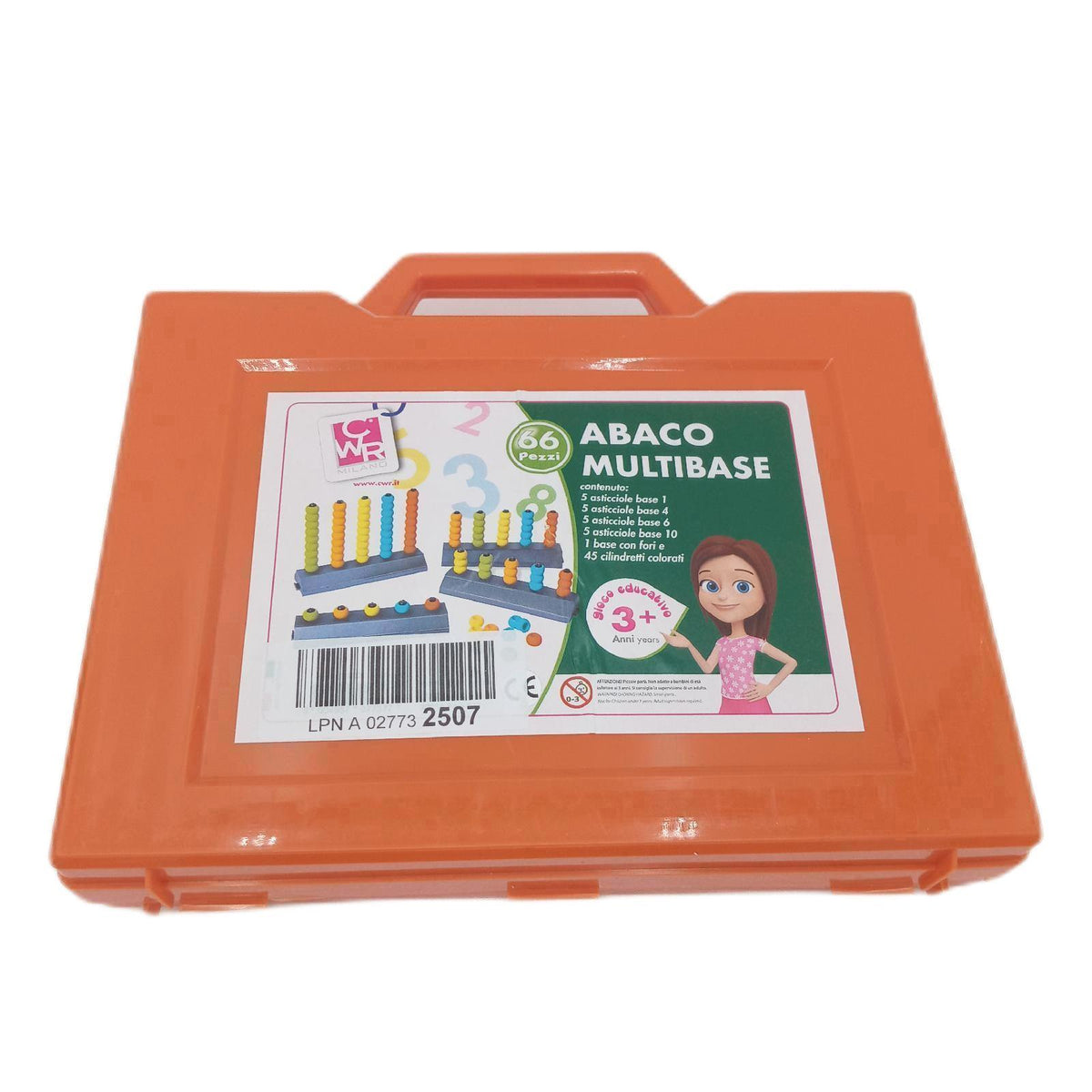 CWR 07737 Abacus Multibase Rechenschieber-Set mit Koffer