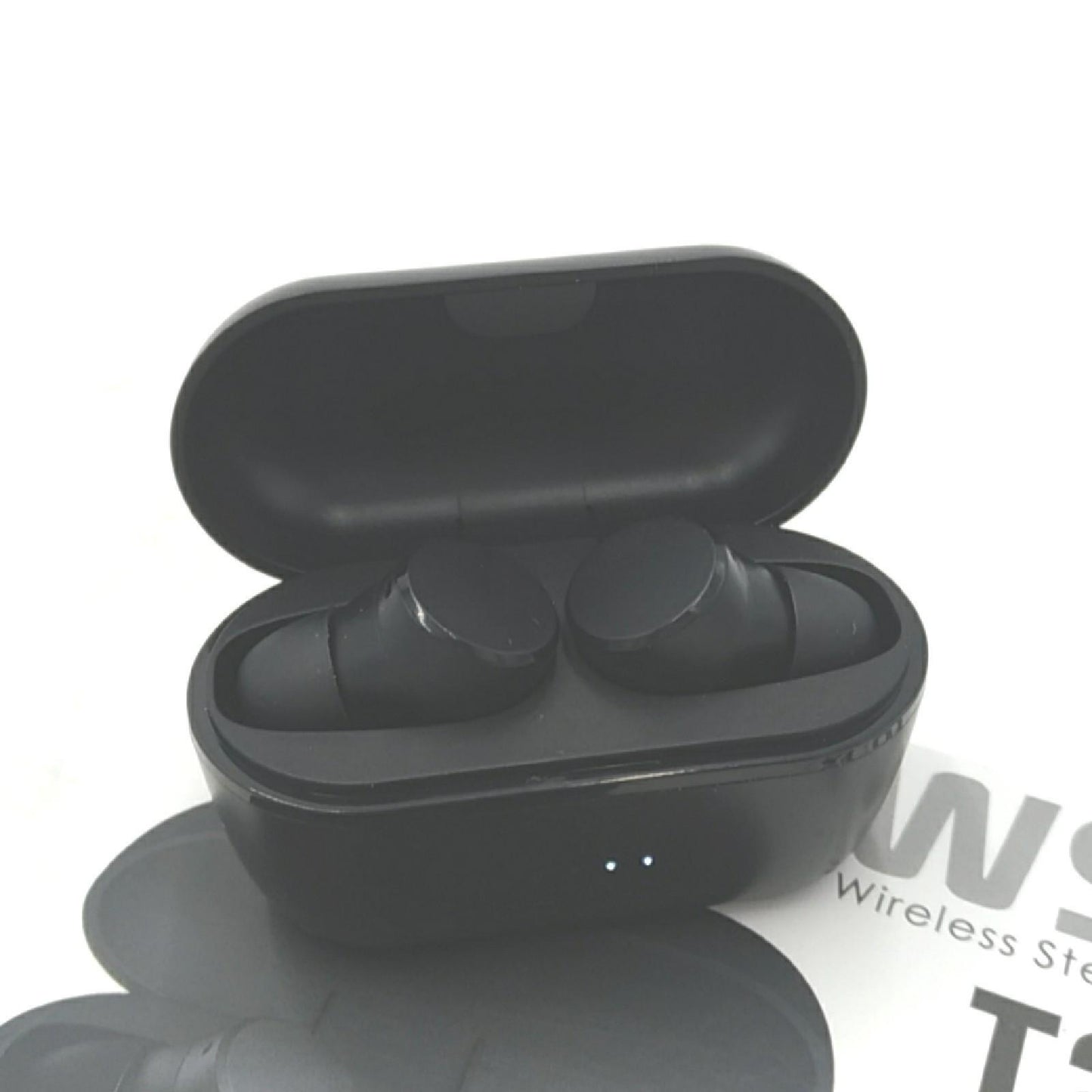Atlantis Ohrhörer Bluetooth Kopfhörer SM60 T2 TWS Kabellos Schwarz für Sport