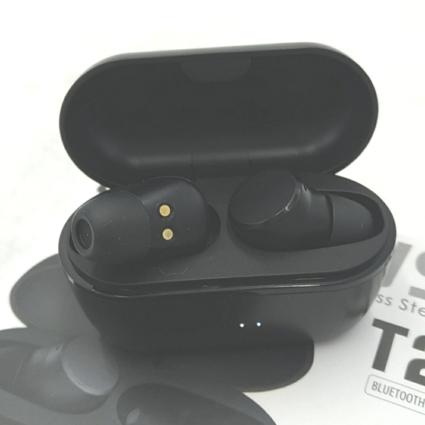Atlantis Ohrhörer Bluetooth Kopfhörer SM60 T2 TWS Kabellos Schwarz für Sport