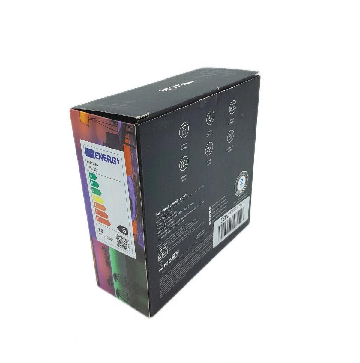 Meross 5M Smart RGBWW LED Streifen kompatibel mit HomeKit farbwechselnd dimmbar