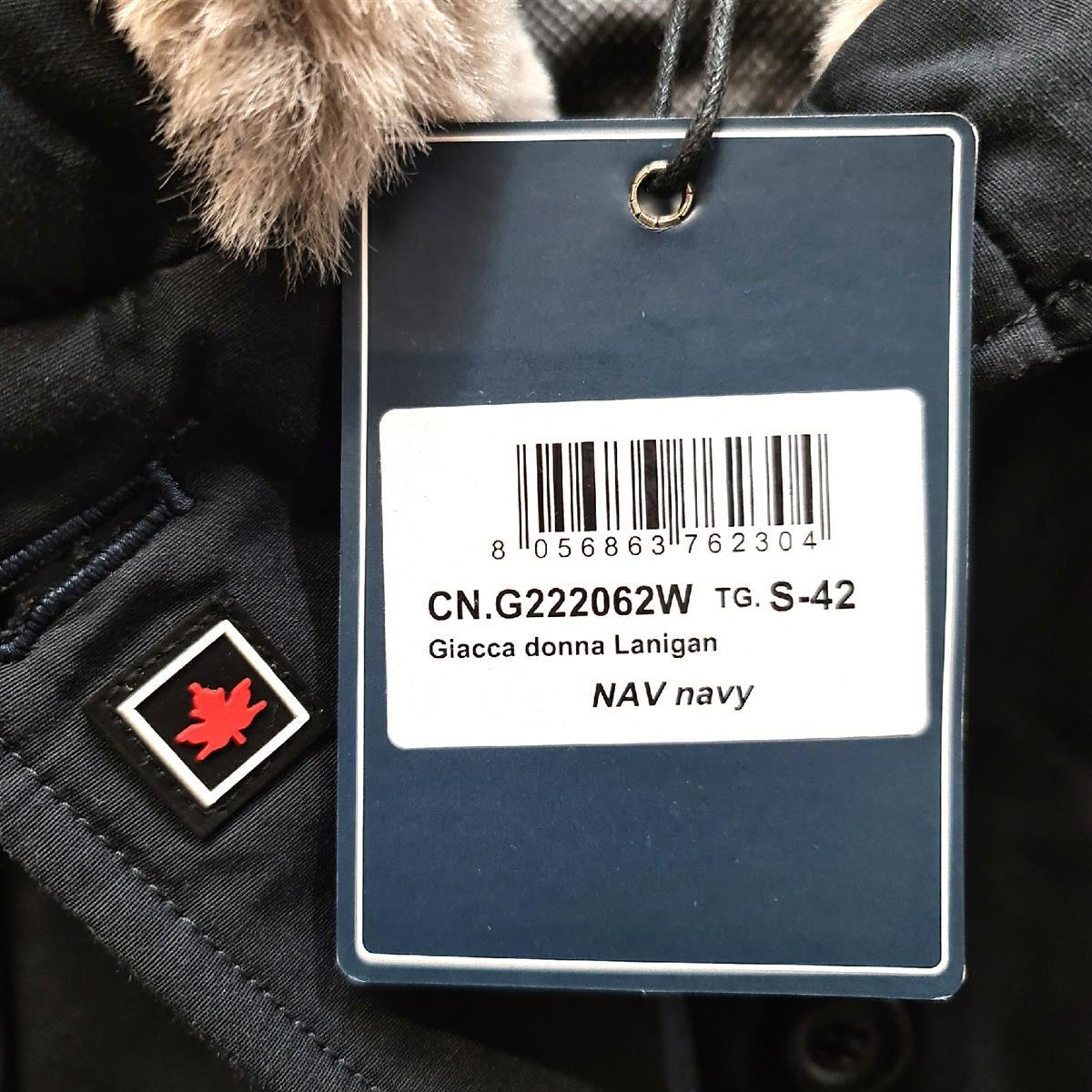 Canadian Classics Women's LANIGAN Parka, NAV, 36 (S(IT42)