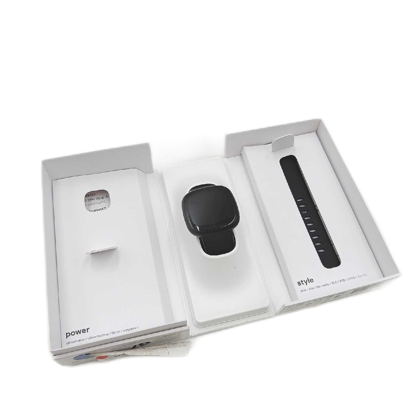 Defekt Fitbit Versa 3 Gesundheits- Fitness-Smartwatch 6-monatiger Activity