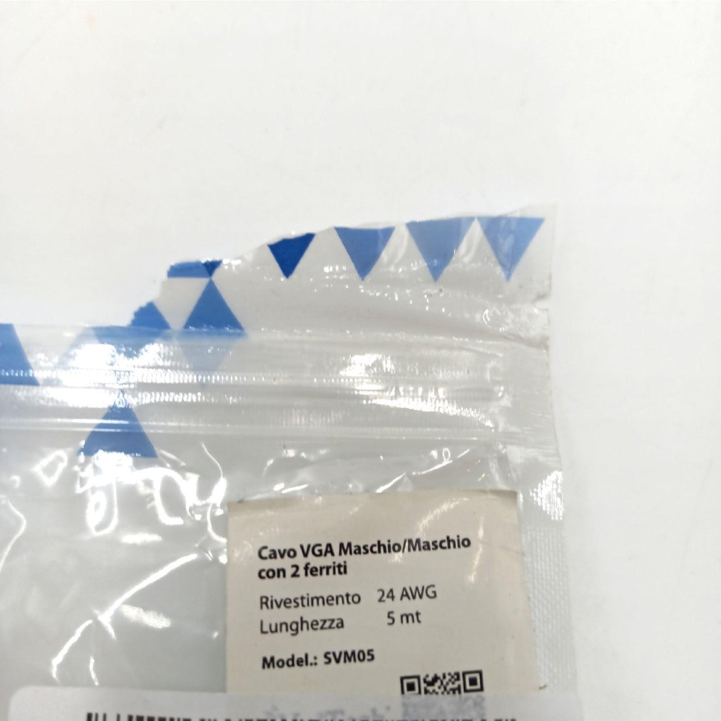 Vultech 5 m VGA – VGA-Kabel (VGA (D-Sub), VGA (D-Sub), Stecker/Stecker, Silber, schwarz)