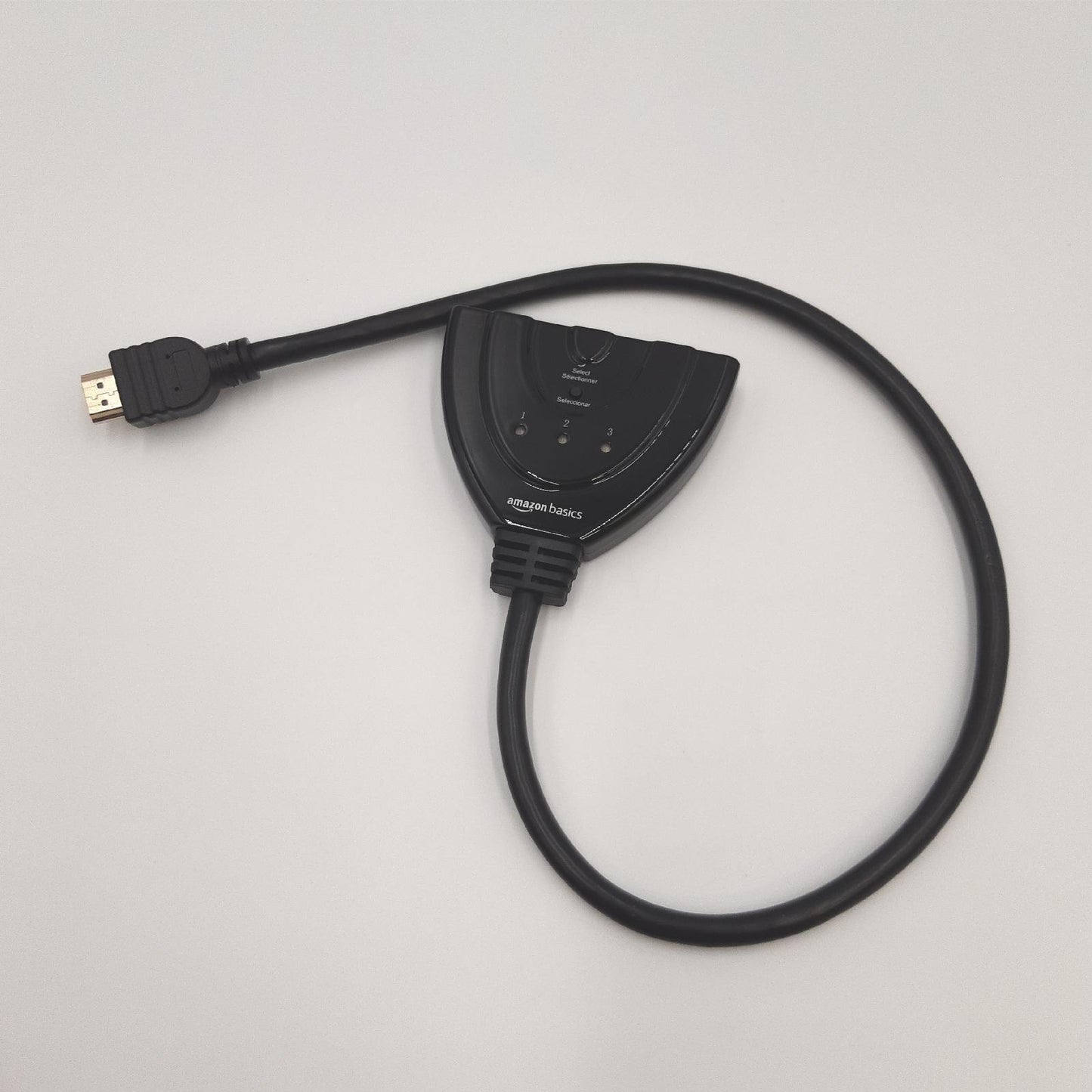 Amazon Basics HDMI Switch Verteiler Elektronik Modell 3 in 1 Ausgang Full HD 4K