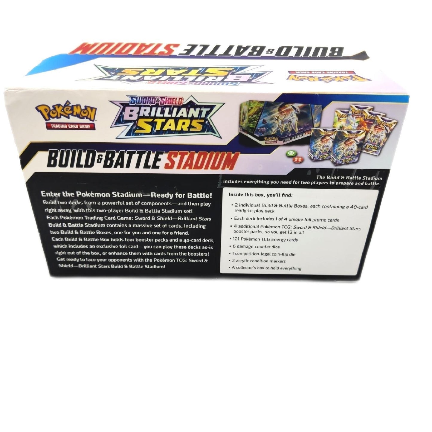 Pokemon TCG Sword Shield Brilliant Stars Build Battle Stadium Ab 6 Lieferumfang Siehe Bilder