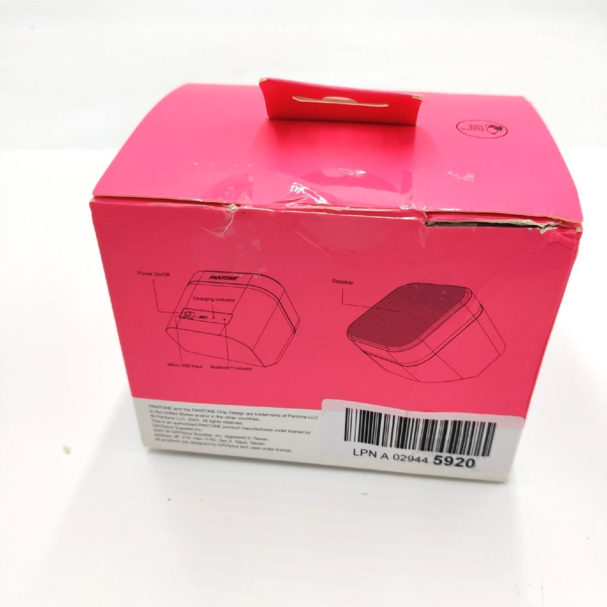 Celly  Fluo Lautsprecher  Bluetooth Lautsprecher mit Bluetooth 5.1 Technologie und 3W Ausgangsleistung  Kabelloser Lautsprecher mit 10m Reichweite und bis zu 3 5h Autonomie  Geeignet für Innen- und