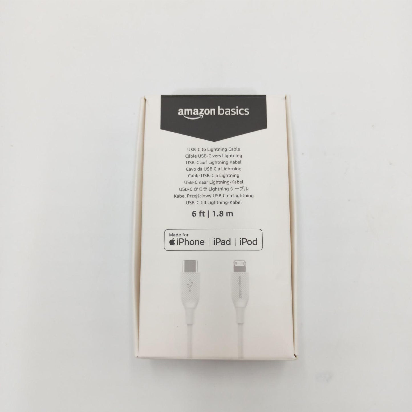 AmazonBasics UsbC Auf Kabel Mfi Ladekabel Iphone Starker Angebot Titel