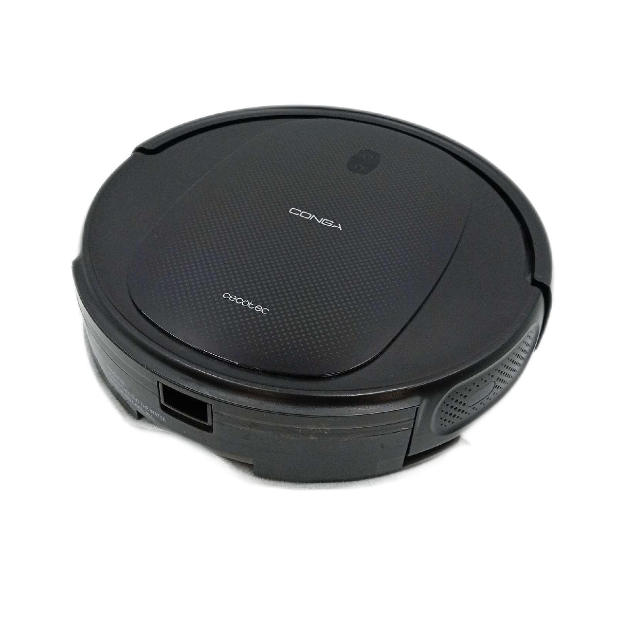 Cecotec Conga Quick & Clean Titanium Staubsaugerroboter Random Technologie  160 min Autonomie  1400 Pa  3 Leistungsstufen und Spülen  Jalisco-Bürste  Fernbedienung  5792  Schwarz