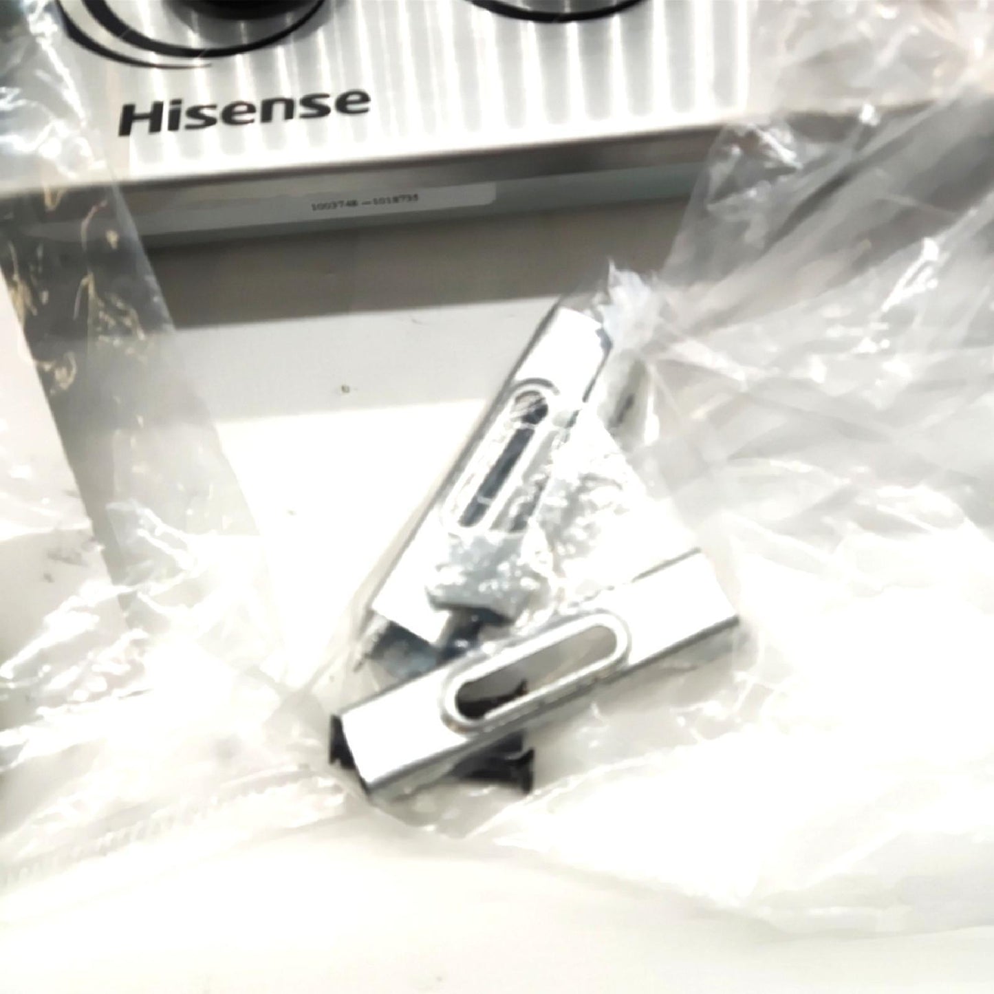 Hisense Gaskochfeld Herd Kochstelle GM772XF Wokbrenner Doppelkrone