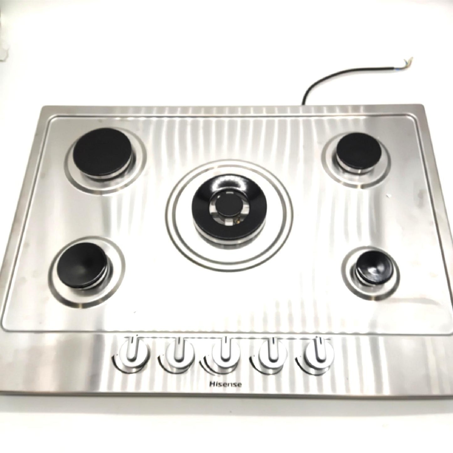 Hisense Gaskochfeld Herd Kochstelle GM772XF Wokbrenner Doppelkrone