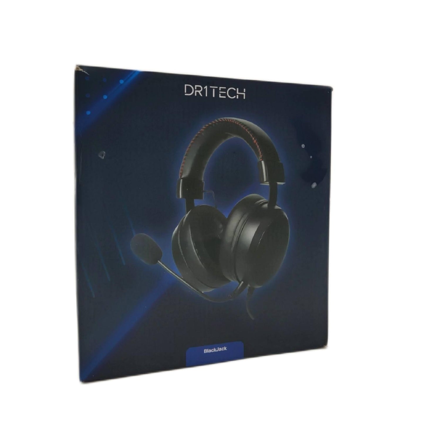 DR1TECH Blackjack Gaming Kopfhörer Mit Kabel Und Mikrofon Für PS5 Konsole [3D Audio], PS4, Xbox und Smartphone - 40mm Over Ear Kopfhörer Treiber mit Audio Stereo (Full Immersion) [Amazon Exclusive]