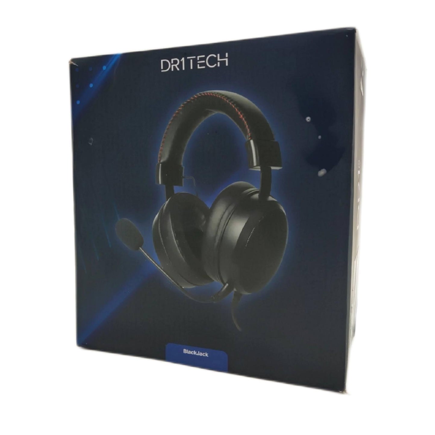 DR1TECH Blackjack Gaming Kopfhörer Mit Kabel Und Mikrofon Für PS5 Konsole [3D Audio], PS4, Xbox und Smartphone - 40mm Over Ear Kopfhörer Treiber mit Audio Stereo (Full Immersion) [Amazon Exclusive]